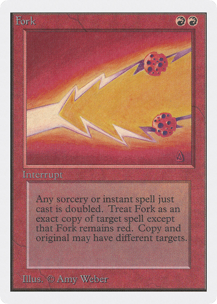 Fork (2ED-153) - Unlimited Edition - Premium MTG Single from Wizards of the Coast - Just $35.76! Shop now at Game Crave Tournament Store