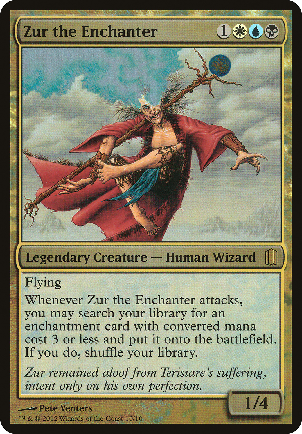 Zur the Enchanter (OCM1-010) - Commander's Arsenal Oversized Foil - Premium MTG Single from Wizards of the Coast - Just $1.68! Shop now at Game Crave Tournament Store