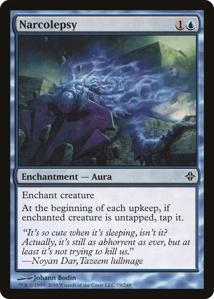 Narcolepsy (ROE-079) - Rise of the Eldrazi Foil - Premium MTG Single from Wizards of the Coast - Just $0.12! Shop now at Game Crave Tournament Store