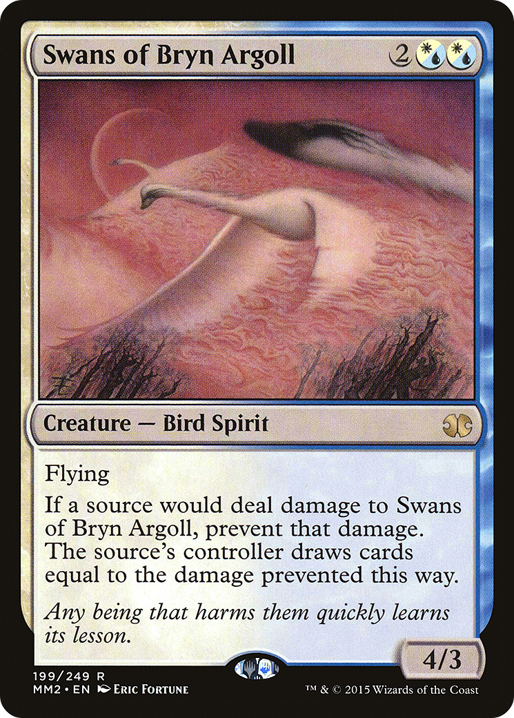 Swans of Bryn Argoll (MM2-199) - Modern Masters 2015 - Premium MTG Single from Wizards of the Coast - Just $0.36! Shop now at Game Crave Tournament Store