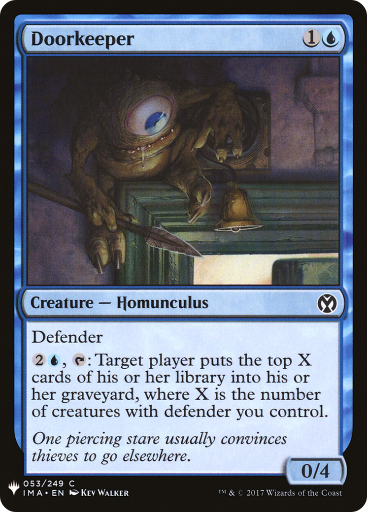 Doorkeeper (MB1-355) - Mystery Booster - Premium MTG Single from Wizards of the Coast - Just $0.08! Shop now at Game Crave Tournament Store
