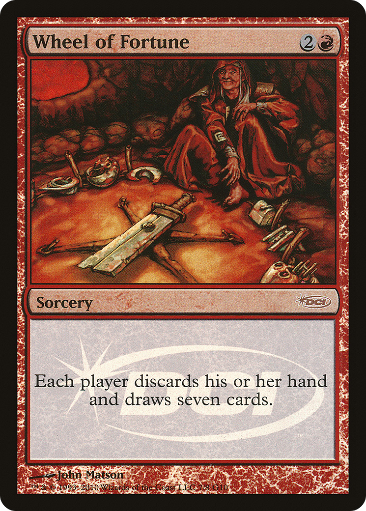 Wheel of Fortune (G10-007) - Judge Gift Cards 2010 Foil - Premium MTG Single from Wizards of the Coast - Just $352.69! Shop now at Game Crave Tournament Store