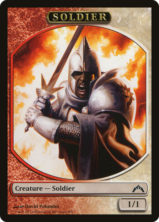Soldier (TGTC-006) - Gatecrash Tokens - Premium MTG Single from Wizards of the Coast - Just $0.08! Shop now at Game Crave Tournament Store