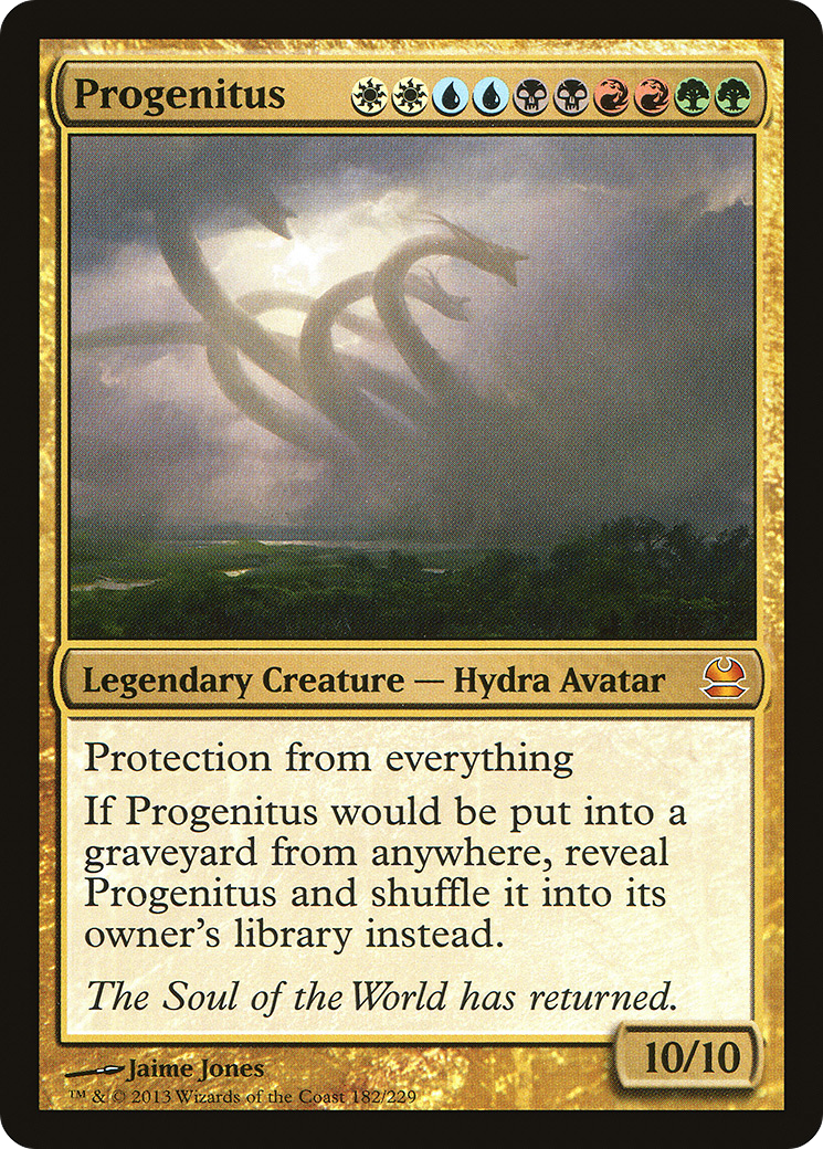 Progenitus (MMA-182) - Modern Masters Foil - Premium MTG Single from Wizards of the Coast - Just $2.08! Shop now at Game Crave Tournament Store
