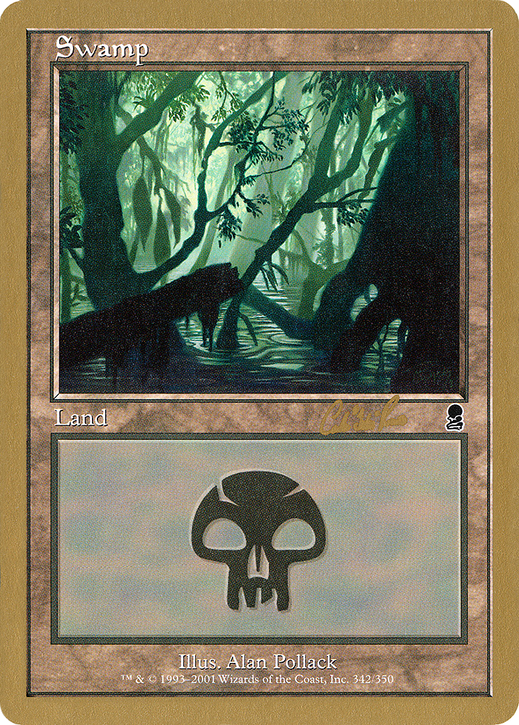Swamp (WC02-CR342) - World Championship Decks 2002 - Premium MTG Single from Wizards of the Coast - Just $1.20! Shop now at Game Crave Tournament Store