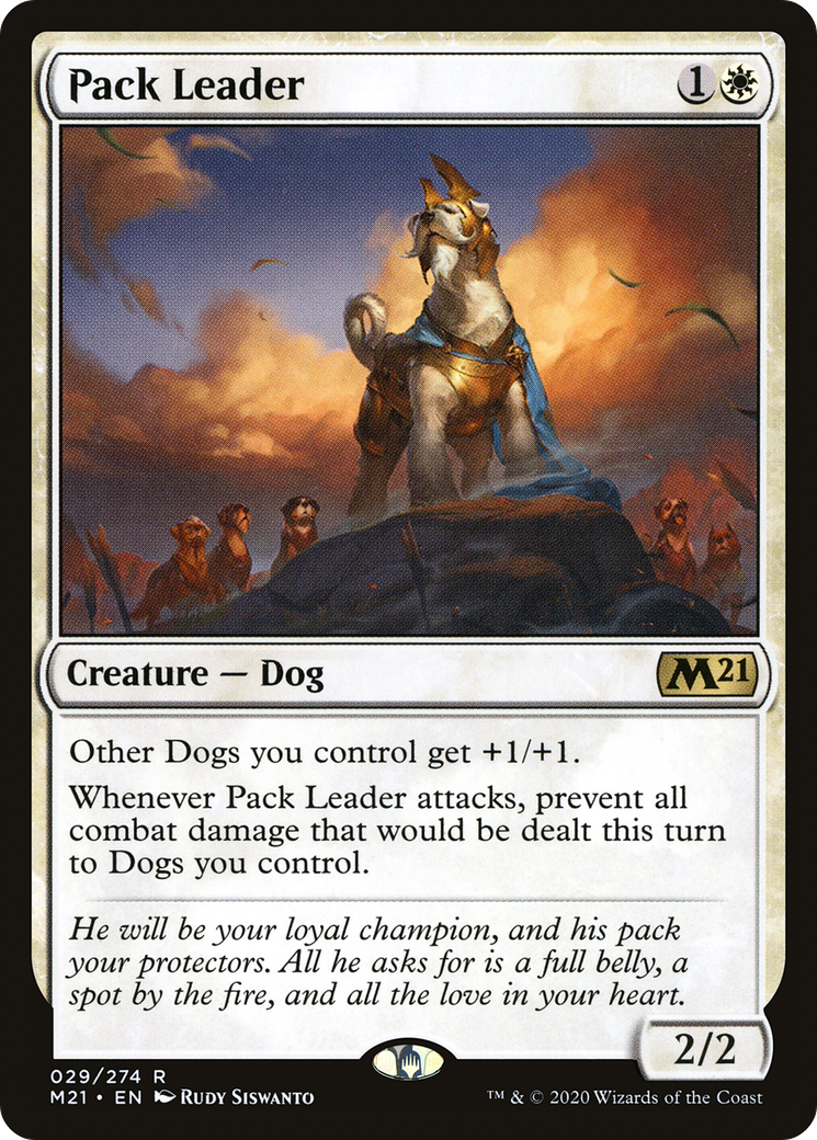 Pack Leader (M21-029) - Core Set 2021 - Premium MTG Single from Wizards of the Coast - Just $0.08! Shop now at Game Crave Tournament Store