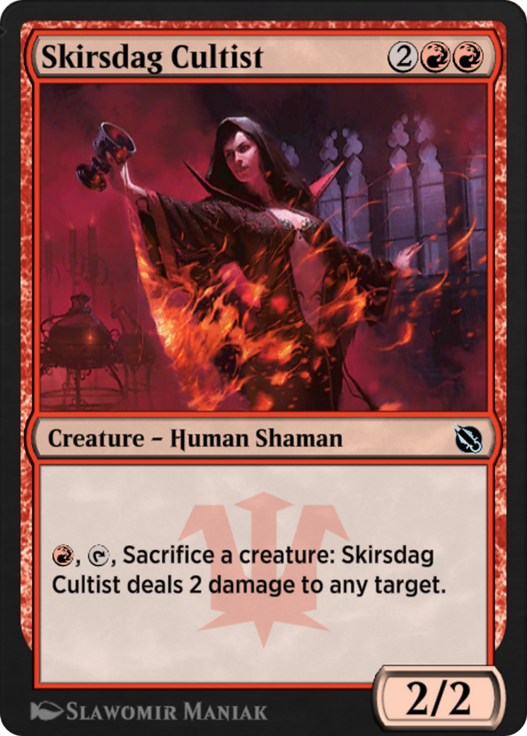 Skirsdag Cultist (SIS-044) - Shadows of the Past - Premium MTG Single from Wizards of the Coast - Just $0! Shop now at Game Crave Tournament Store