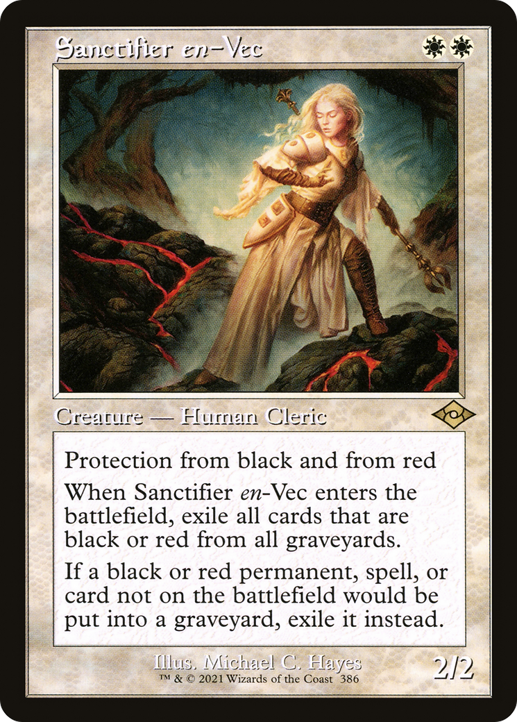 Sanctifier en-Vec (MH2-386) - Modern Horizons 2 Foil - Premium MTG Single from Wizards of the Coast - Just $0.19! Shop now at Game Crave Tournament Store
