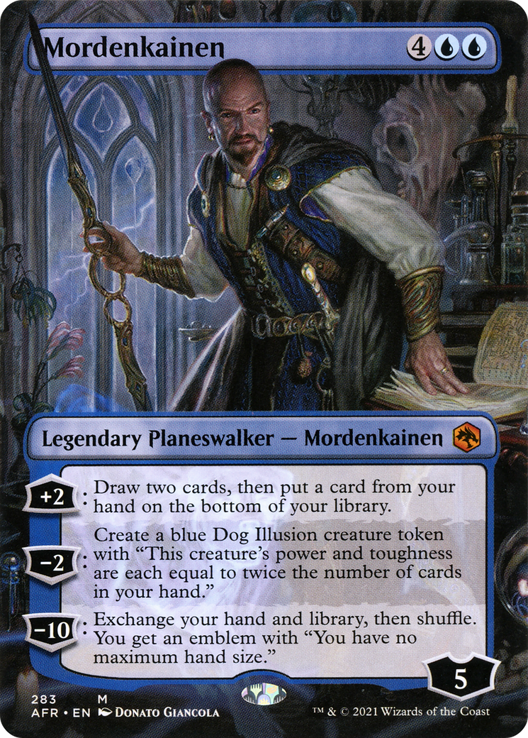 Mordenkainen (AFR-283) - Adventures in the Forgotten Realms (Borderless) - Premium MTG Single from Wizards of the Coast - Just $0.33! Shop now at Game Crave Tournament Store