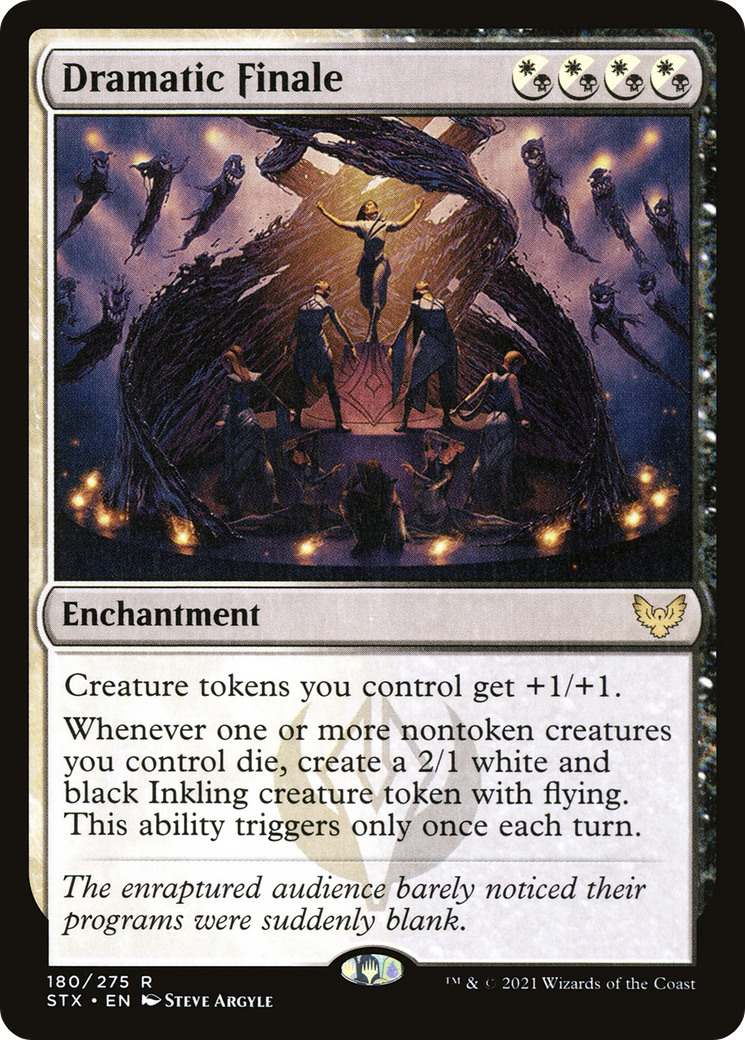 Dramatic Finale (STX-180) - Strixhaven: School of Mages Foil - Premium MTG Single from Wizards of the Coast - Just $0.08! Shop now at Game Crave Tournament Store