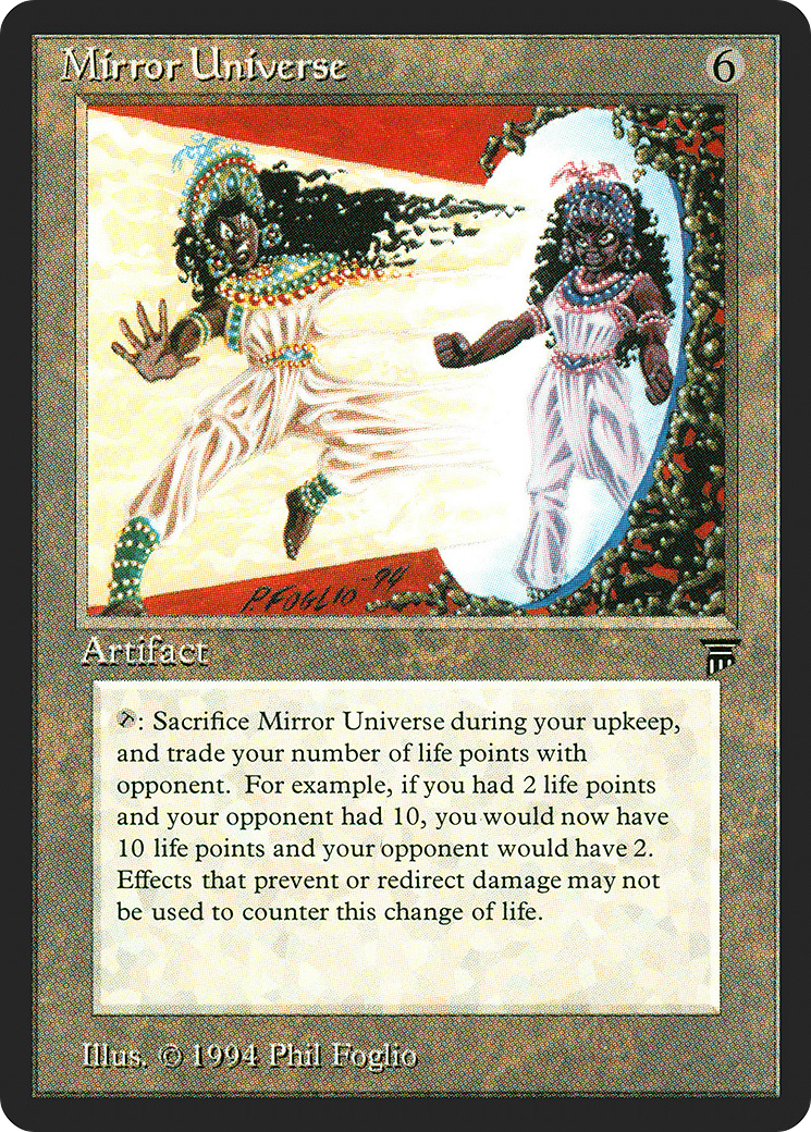 Mirror Universe (LEG-287) - Legends - Premium MTG Single from Wizards of the Coast - Just $76.82! Shop now at Game Crave Tournament Store