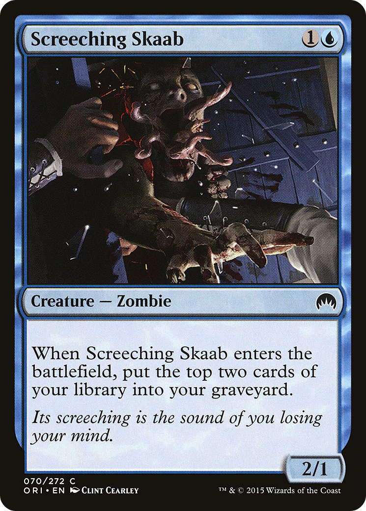 Screeching Skaab (ORI-070) - Magic Origins - Premium MTG Single from Wizards of the Coast - Just $0.08! Shop now at Game Crave Tournament Store