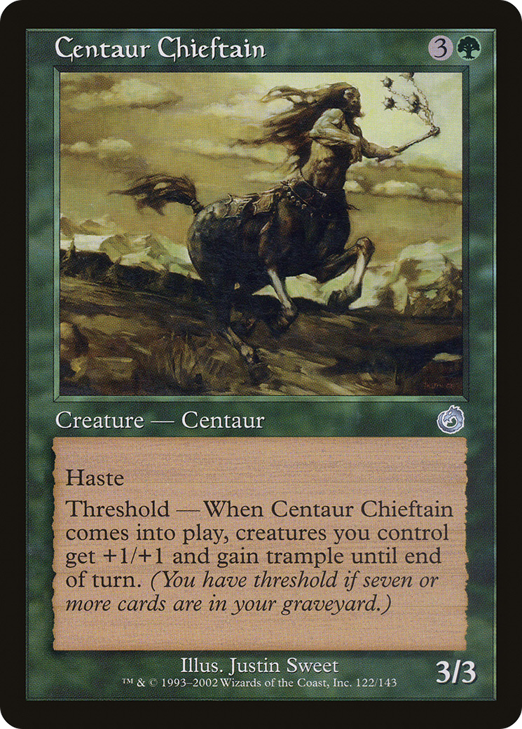 Centaur Chieftain (TOR-122) - Torment - Premium MTG Single from Wizards of the Coast - Just $0.08! Shop now at Game Crave Tournament Store