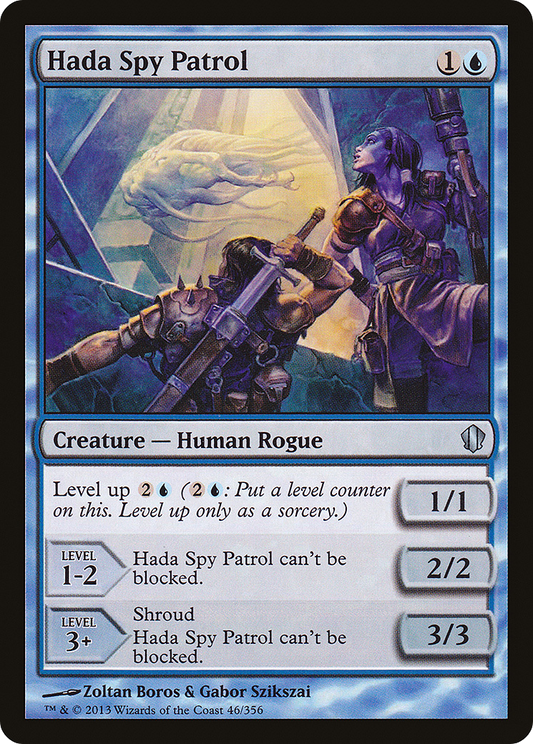 Hada Spy Patrol (C13-046) - Commander 2013 - Premium MTG Single from Wizards of the Coast - Just $0.08! Shop now at Game Crave Tournament Store