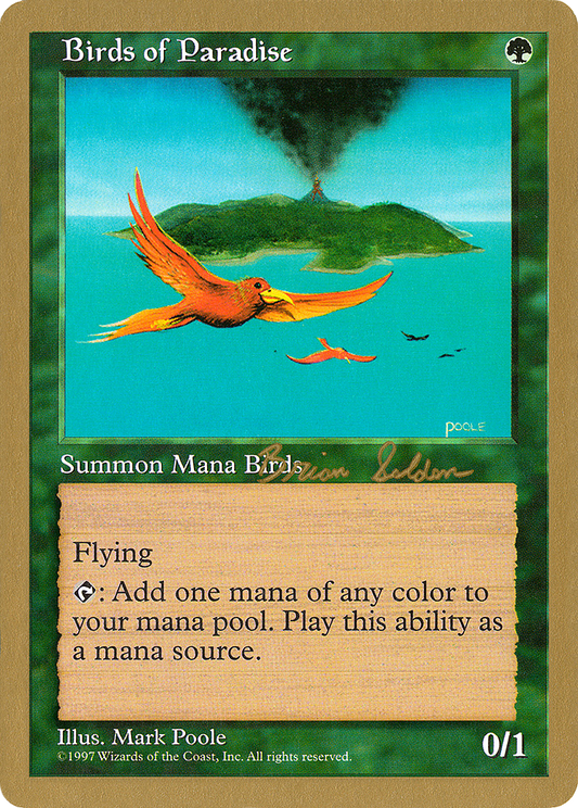 Birds of Paradise (WC98-BS280) - World Championship Decks 1998 - Premium MTG Single from Wizards of the Coast - Just $0.88! Shop now at Game Crave Tournament Store