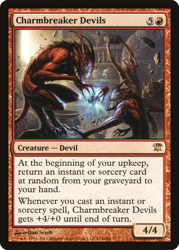 Charmbreaker Devils (ISD-134) - Innistrad Foil - Premium MTG Single from Wizards of the Coast - Just $0.29! Shop now at Game Crave Tournament Store