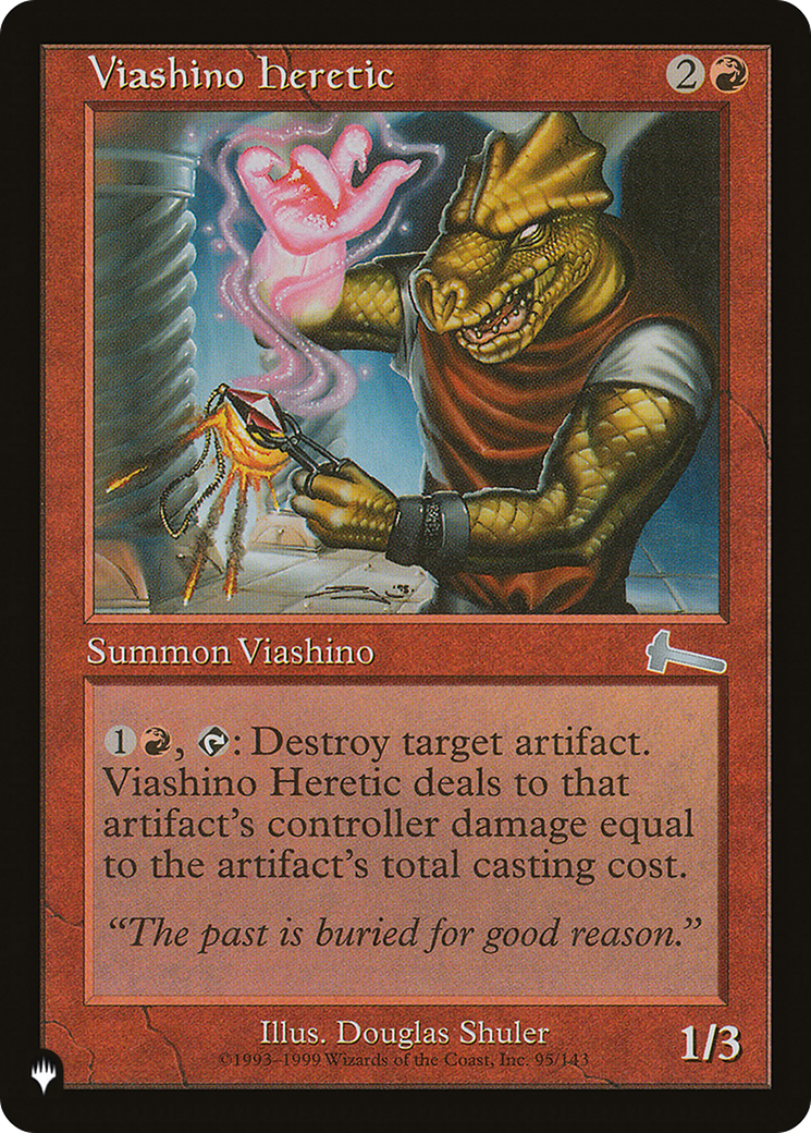 Viashino Heretic (PLIST-862) - The List - Premium MTG Single from Wizards of the Coast - Just $0.29! Shop now at Game Crave Tournament Store