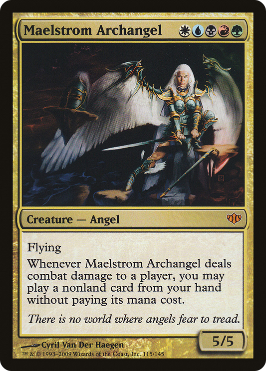 Maelstrom Archangel (CON-115) - Conflux - Premium MTG Single from Wizards of the Coast - Just $0.36! Shop now at Game Crave Tournament Store