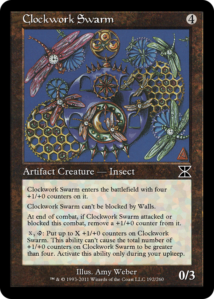 Clockwork Swarm (ME4-192) - Masters Edition IV - Premium MTG Single from Wizards of the Coast - Just $0! Shop now at Game Crave Tournament Store