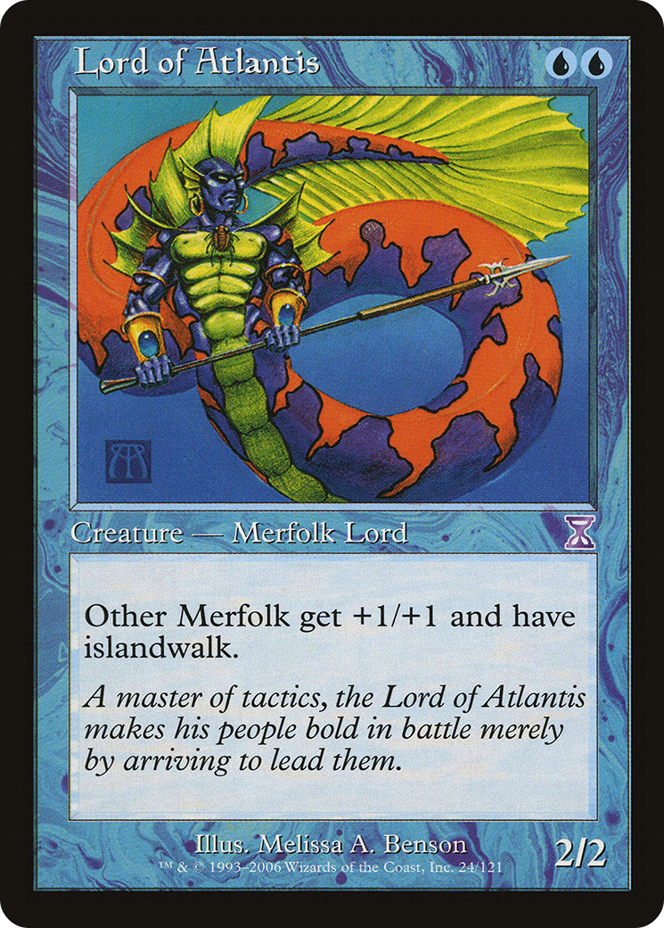 Lord of Atlantis (TSB-024) - Time Spiral Timeshifted - Premium MTG Single from Wizards of the Coast - Just $2.13! Shop now at Game Crave Tournament Store