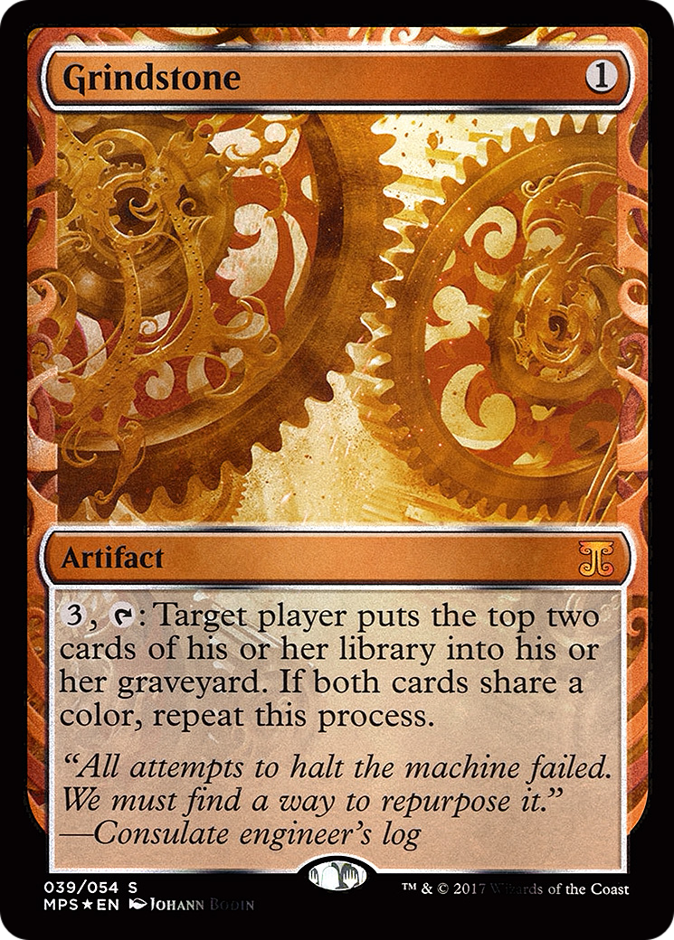 Grindstone (MPS-039) - Kaladesh Inventions Foil - Premium MTG Single from Wizards of the Coast - Just $22.71! Shop now at Game Crave Tournament Store