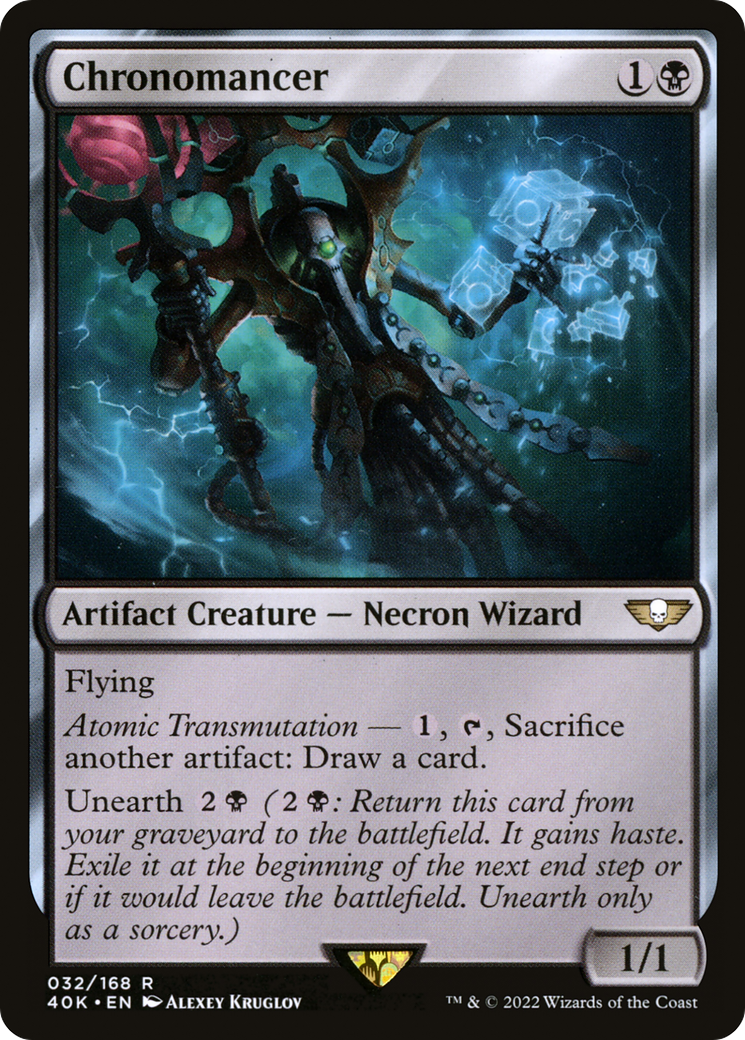 Chronomancer (40K-032) - Warhammer 40,000 Commander - Premium MTG Single from Wizards of the Coast - Just $0.17! Shop now at Game Crave Tournament Store