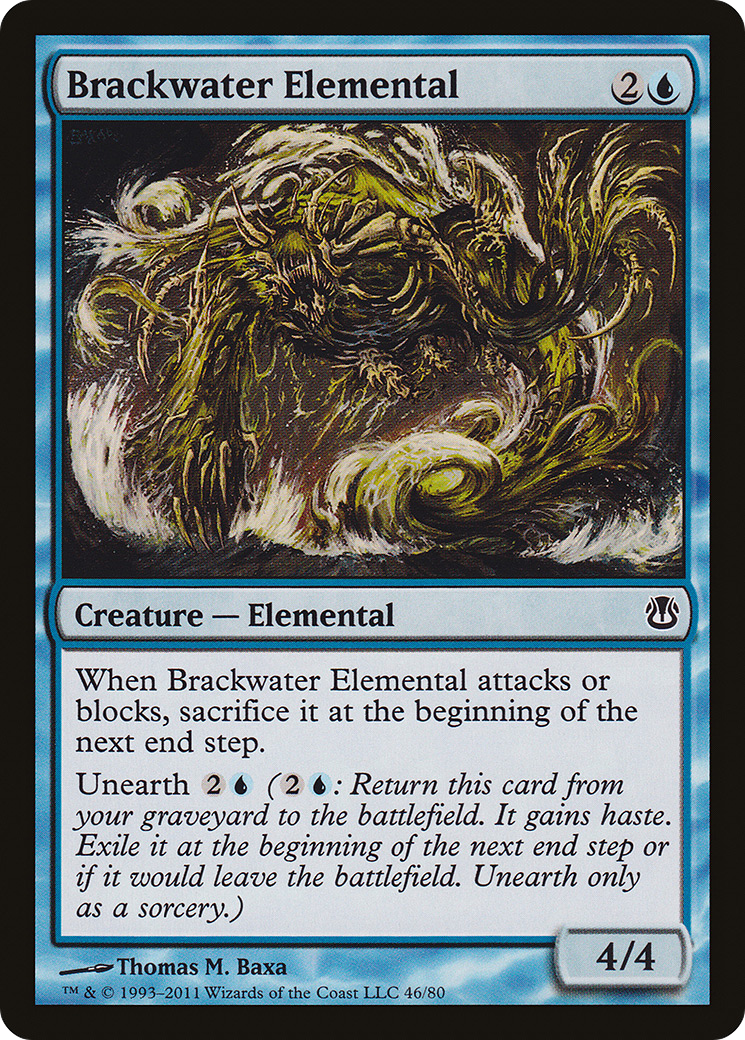 Brackwater Elemental (DDH-046) - Duel Decks: Ajani vs. Nicol Bolas - Premium MTG Single from Wizards of the Coast - Just $0.08! Shop now at Game Crave Tournament Store