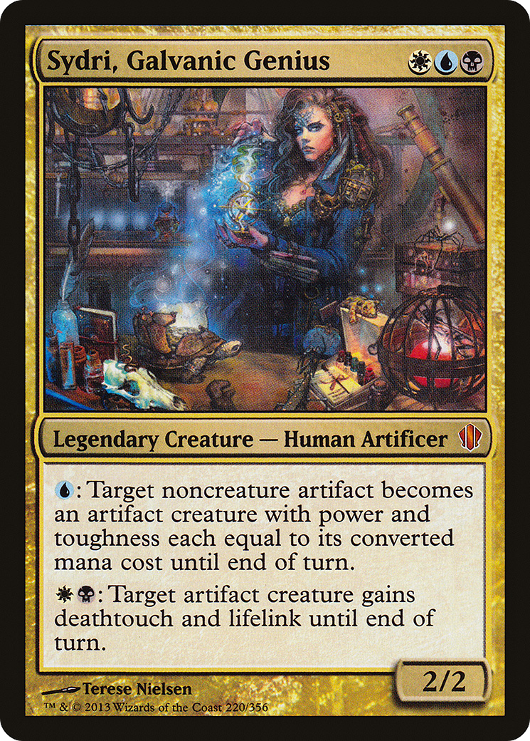 Sydri, Galvanic Genius (C13-220) - Commander 2013 - Premium MTG Single from Wizards of the Coast - Just $0.59! Shop now at Game Crave Tournament Store