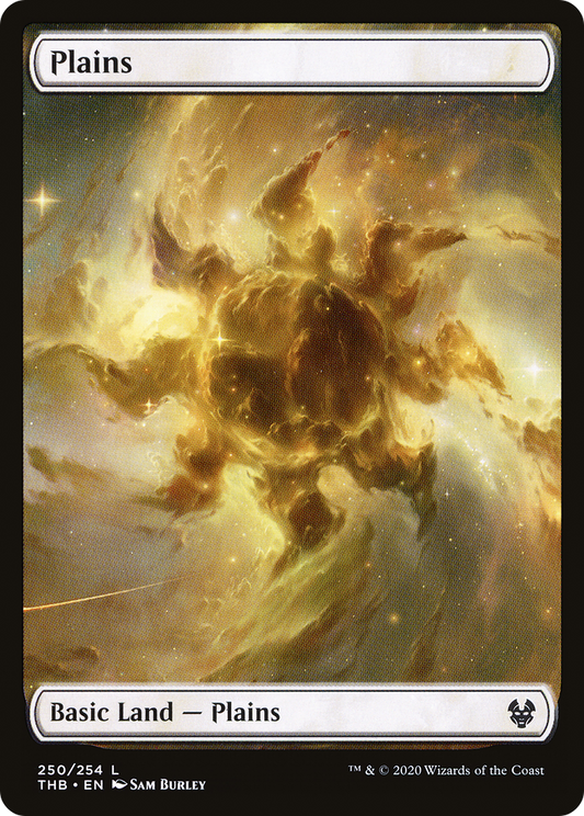 Plains (THB-250) - Theros Beyond Death Foil - Premium MTG Single from Wizards of the Coast - Just $0.57! Shop now at Game Crave Tournament Store