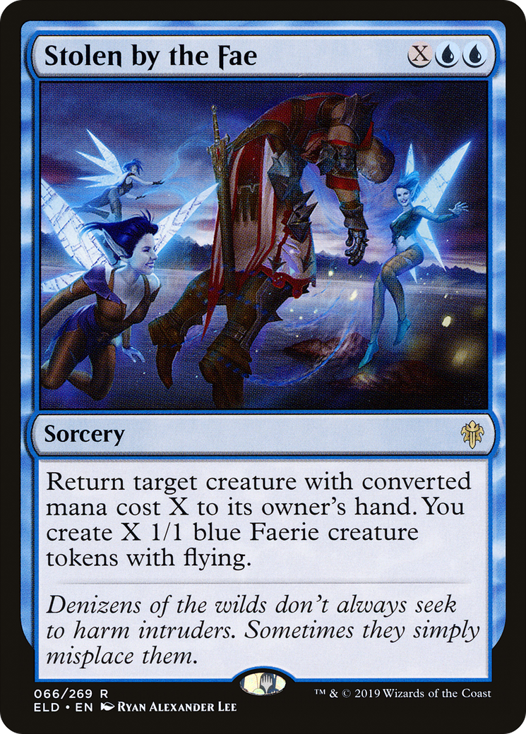 Stolen by the Fae (ELD-066) - Throne of Eldraine Foil - Premium MTG Single from Wizards of the Coast - Just $0.10! Shop now at Game Crave Tournament Store