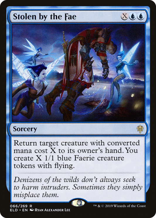 Stolen by the Fae (ELD-066) - Throne of Eldraine Foil - Premium MTG Single from Wizards of the Coast - Just $0.10! Shop now at Game Crave Tournament Store