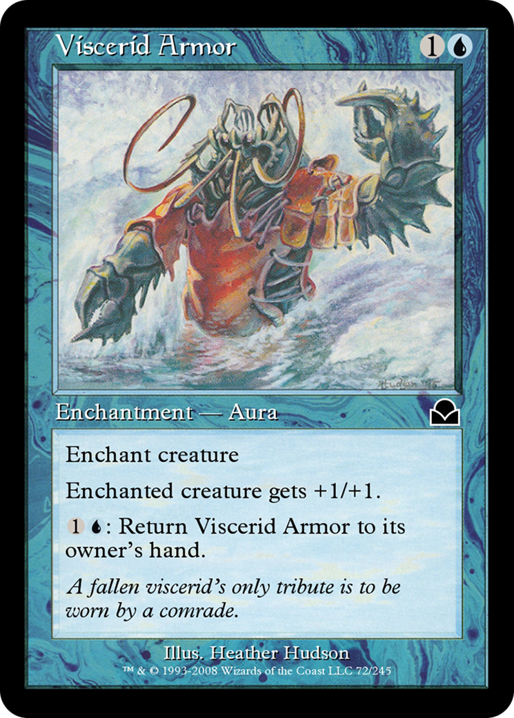 Viscerid Armor (ME2-072) - Masters Edition II Foil - Premium MTG Single from Wizards of the Coast - Just $0! Shop now at Game Crave Tournament Store