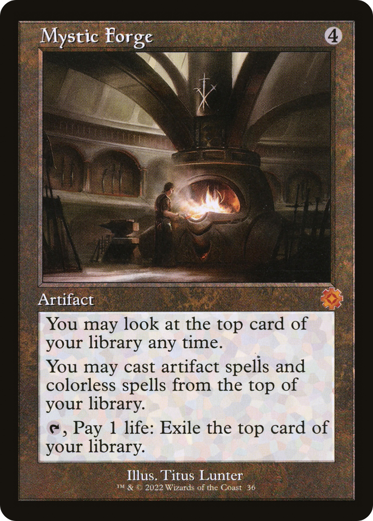 Mystic Forge (BRR-036) - The Brothers' War Retro Artifacts - Premium MTG Single from Wizards of the Coast - Just $0.41! Shop now at Game Crave Tournament Store