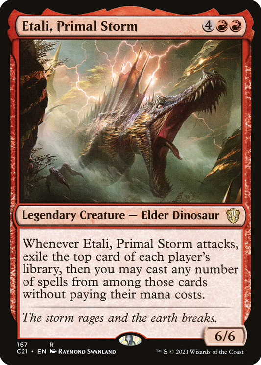 Etali, Primal Storm (C21-167) - Commander 2021 - Premium MTG Single from Wizards of the Coast - Just $0.09! Shop now at Game Crave Tournament Store