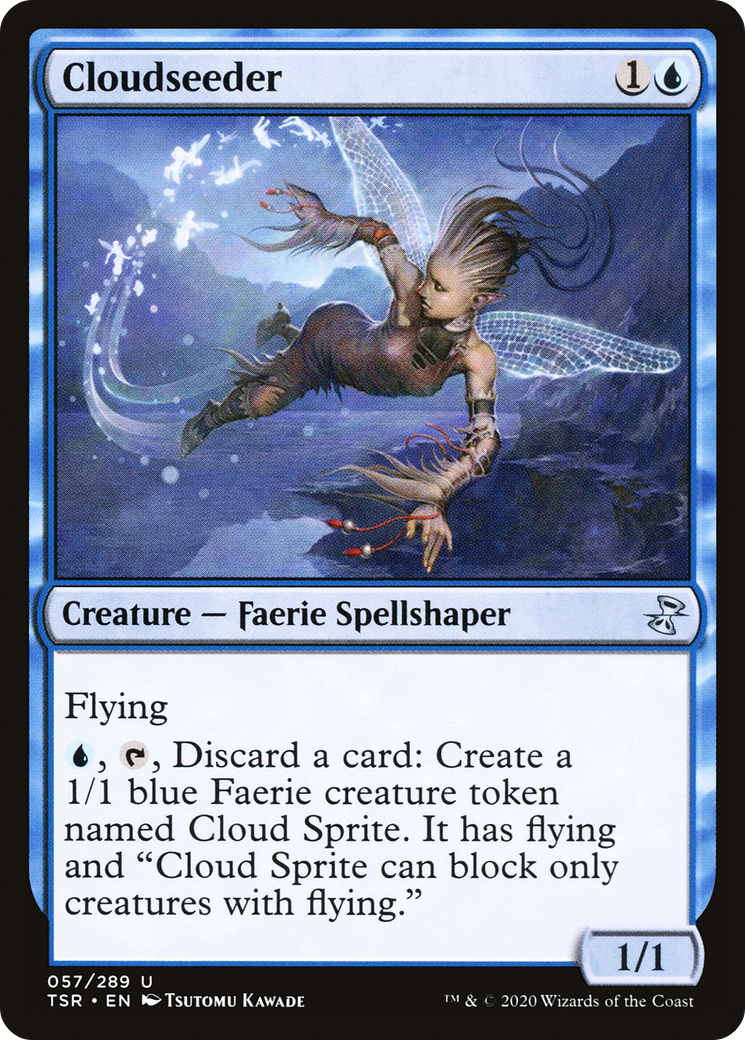 Cloudseeder (TSR-057) - Time Spiral Remastered Foil - Premium MTG Single from Wizards of the Coast - Just $0.11! Shop now at Game Crave Tournament Store