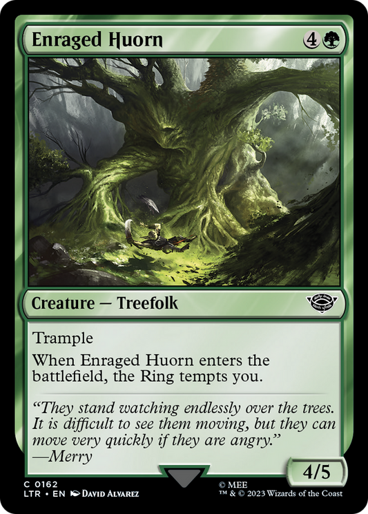 Enraged Huorn (LTR-162) - The Lord of the Rings: Tales of Middle-earth - Premium MTG Single from Wizards of the Coast - Just $0.08! Shop now at Game Crave Tournament Store