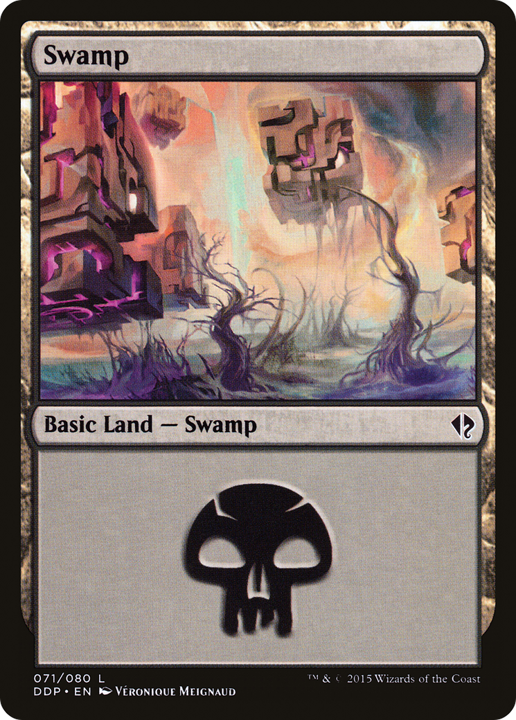 Swamp (DDP-071) - Duel Decks: Zendikar vs. Eldrazi - Premium MTG Single from Wizards of the Coast - Just $0.25! Shop now at Game Crave Tournament Store
