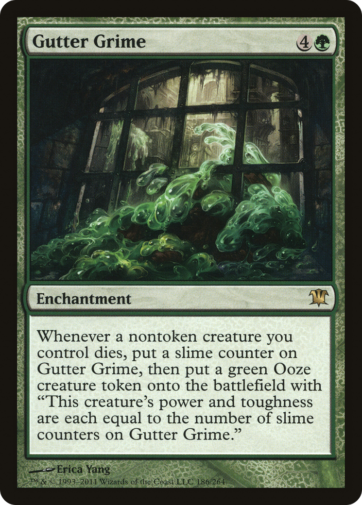 Gutter Grime (ISD-186) - Innistrad Foil - Premium MTG Single from Wizards of the Coast - Just $0.38! Shop now at Game Crave Tournament Store
