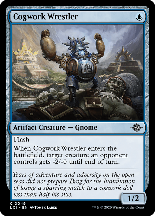 Cogwork Wrestler (LCI-049) - The Lost Caverns of Ixalan - Premium MTG Single from Wizards of the Coast - Just $0.08! Shop now at Game Crave Tournament Store