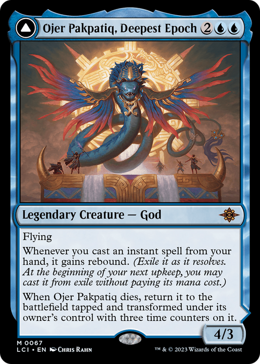 Ojer Pakpatiq, Deepest Epoch // Temple of Cyclical Time (LCI-067) - The Lost Caverns of Ixalan - Premium MTG Single from Wizards of the Coast - Just $0.58! Shop now at Game Crave Tournament Store