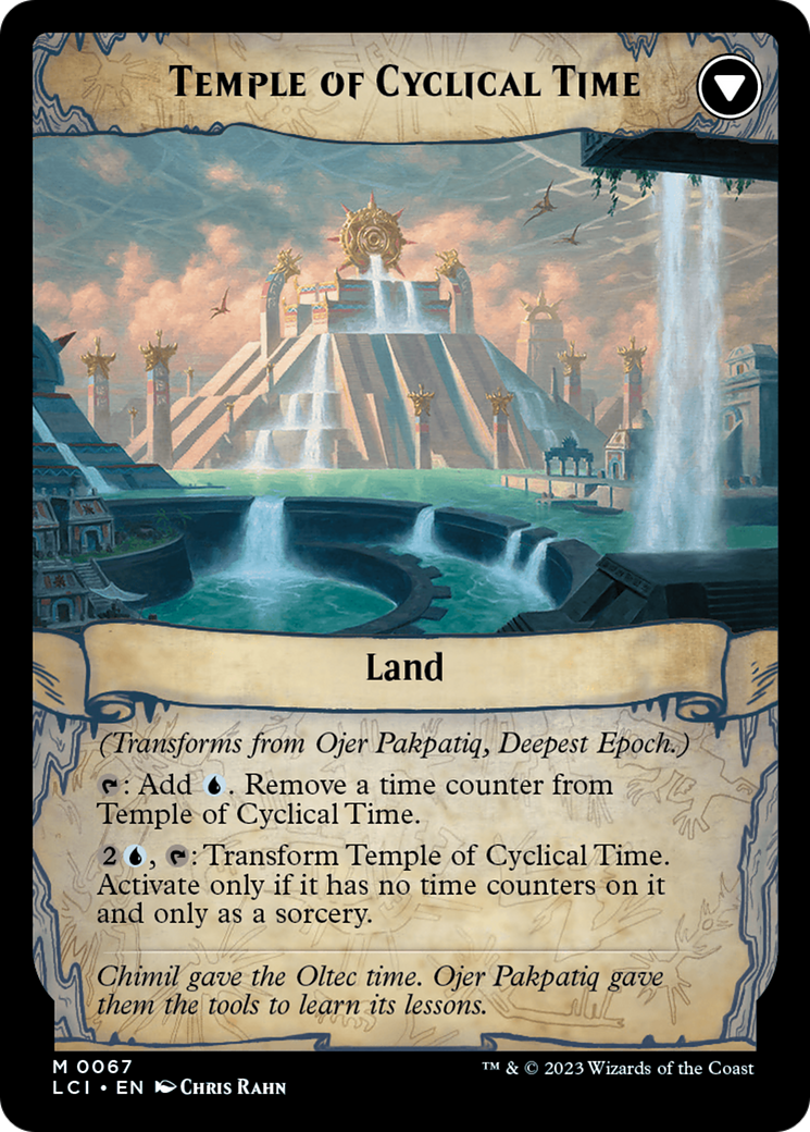 Ojer Pakpatiq, Deepest Epoch // Temple of Cyclical Time (LCI-067) - The Lost Caverns of Ixalan - Premium MTG Single from Wizards of the Coast - Just $0.58! Shop now at Game Crave Tournament Store