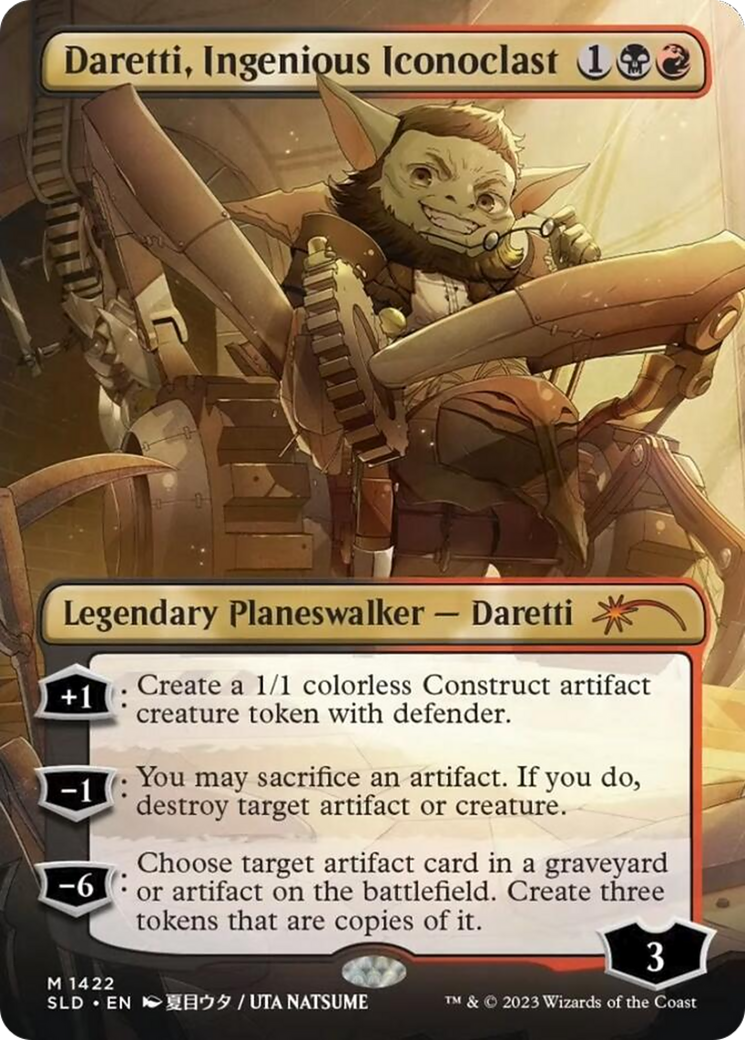 Daretti, Ingenious Iconoclast (SLD-1422★) - Secret Lair Drop Foil - Premium MTG Single from Wizards of the Coast - Just $0.83! Shop now at Game Crave Tournament Store