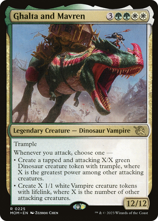 Ghalta and Mavren (MOM-225) - March of the Machine - Premium MTG Single from Wizards of the Coast - Just $0.37! Shop now at Game Crave Tournament Store
