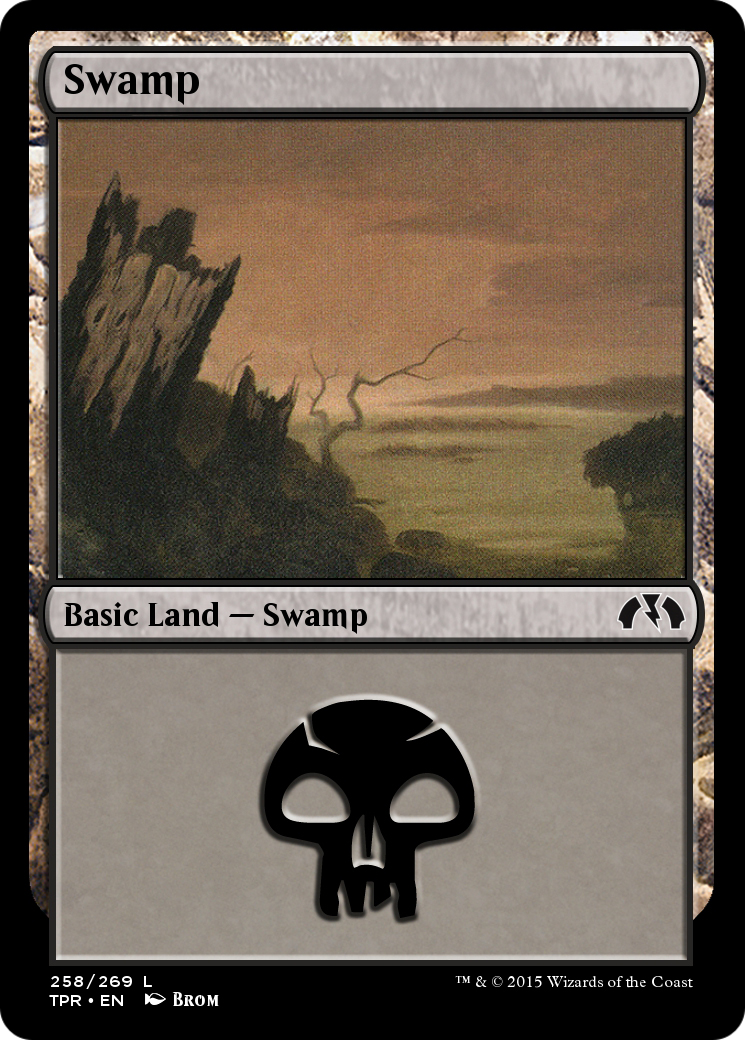 Swamp (TPR-258) - Tempest Remastered Foil - Premium MTG Single from Wizards of the Coast - Just $0! Shop now at Game Crave Tournament Store