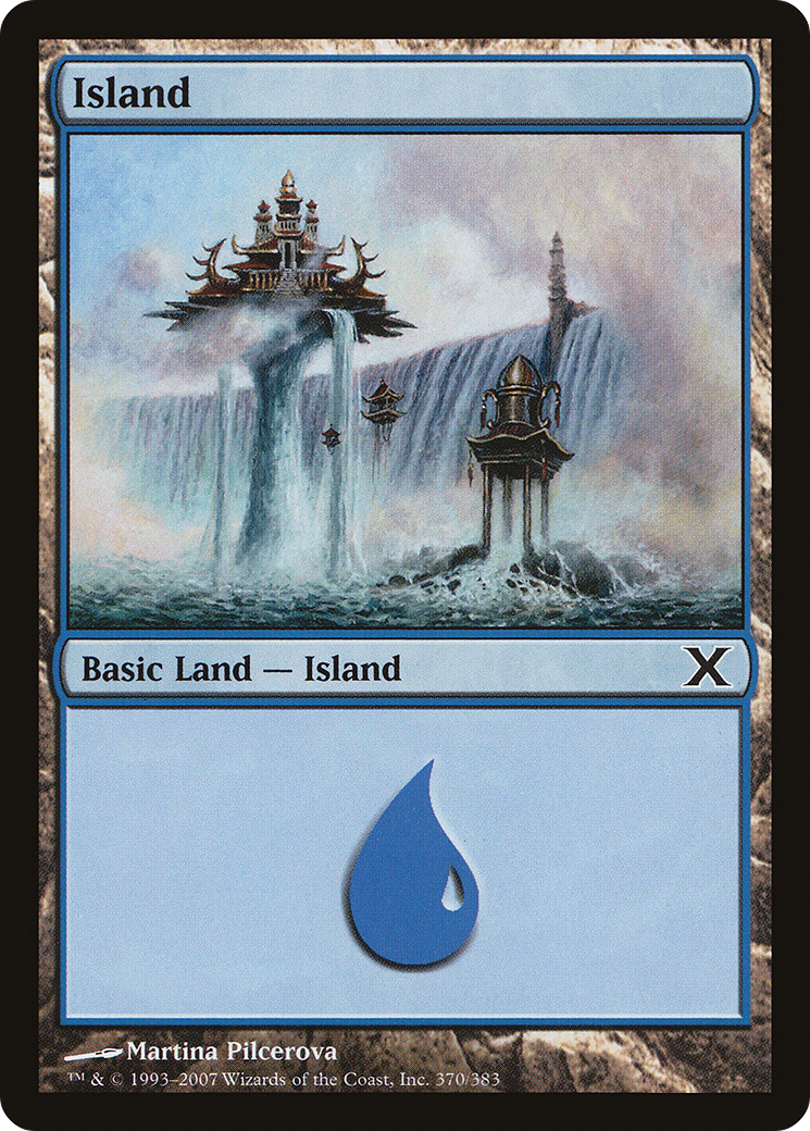 Island (10E-370) - Tenth Edition Foil - Premium MTG Single from Wizards of the Coast - Just $1.31! Shop now at Game Crave Tournament Store