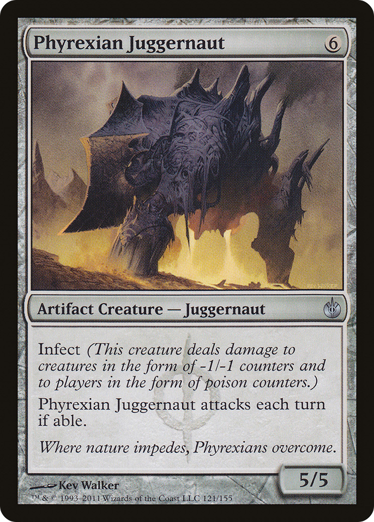 Phyrexian Juggernaut (MBS-121) - Mirrodin Besieged - Premium MTG Single from Wizards of the Coast - Just $0.21! Shop now at Game Crave Tournament Store