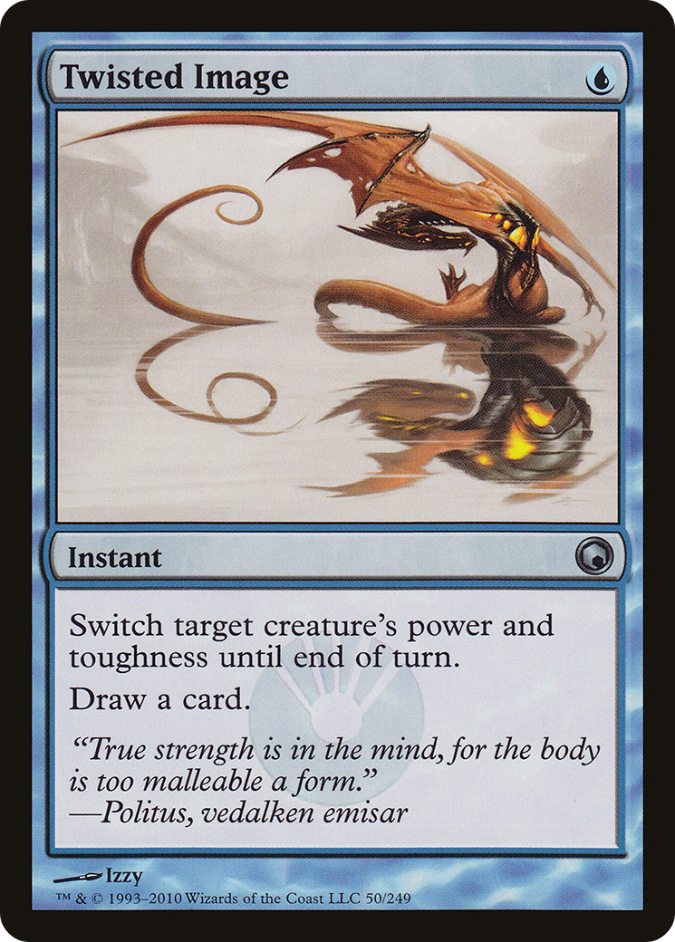 Twisted Image (SOM-050) - Scars of Mirrodin - Premium MTG Single from Wizards of the Coast - Just $0.24! Shop now at Game Crave Tournament Store