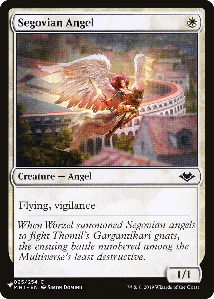 Segovian Angel (PLIST-1021) - The List - Premium MTG Single from Wizards of the Coast - Just $0.09! Shop now at Game Crave Tournament Store