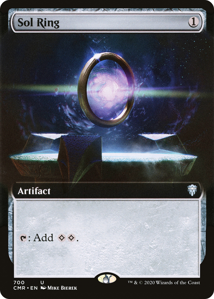 Sol Ring (CMR-700) - Commander Legends: (Extended Art) - Premium MTG Single from Wizards of the Coast - Just $4.83! Shop now at Game Crave Tournament Store