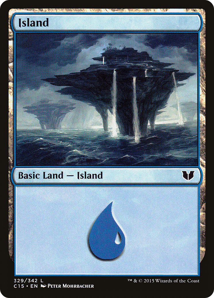 Island (C15-329) - Commander 2015 - Premium MTG Single from Wizards of the Coast - Just $0.08! Shop now at Game Crave Tournament Store